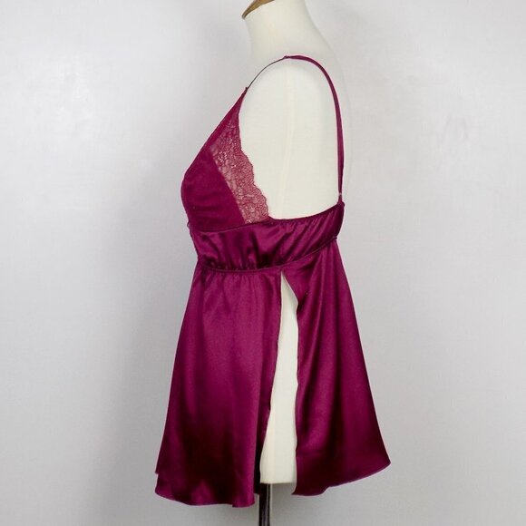 nwt victoria's secret satin and lace luxe cami flowy silky - Picture 3 of 5
